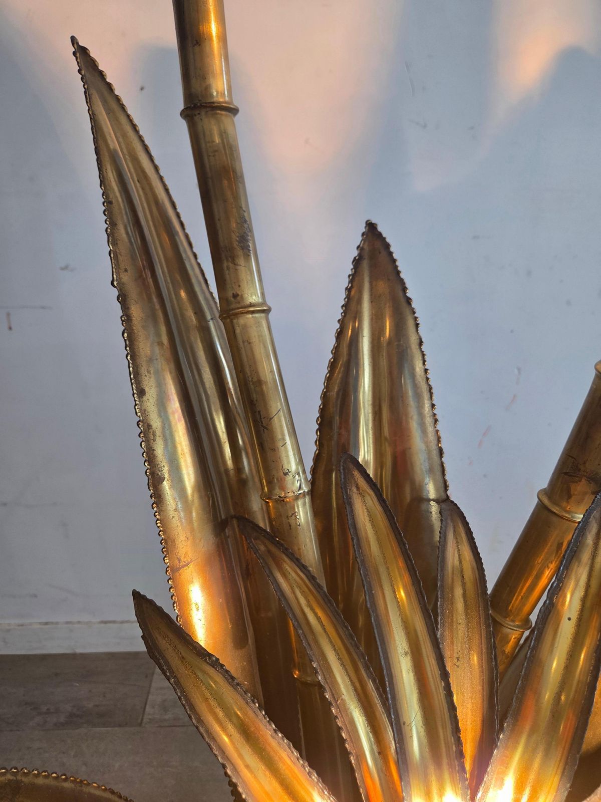 "Maison Jansen" Brass Floorlamp Made In France 197ps photo buy