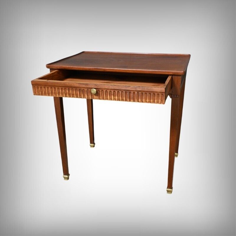 Mahogany Cabaret Table, Louis XVI Style – Early 19th Century photo furniture