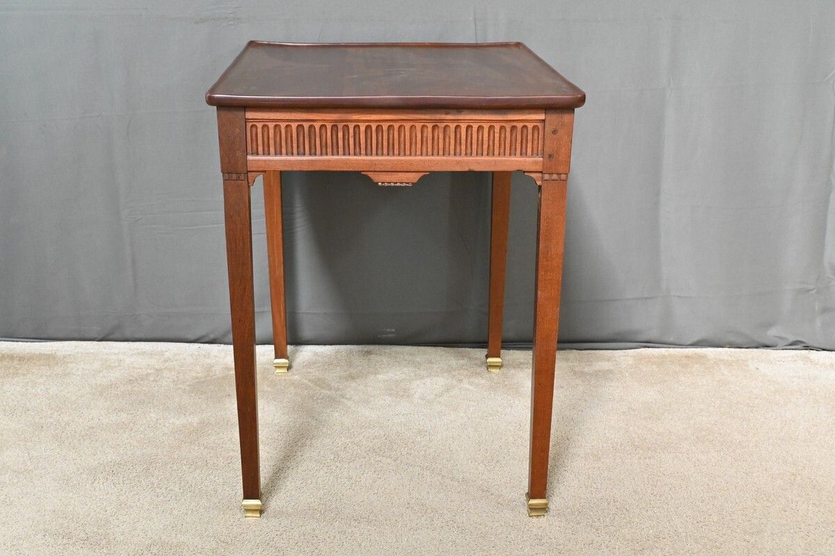 2220.0 Mahogany Cabaret Table, Louis XVI Style – Early 19th Century photo