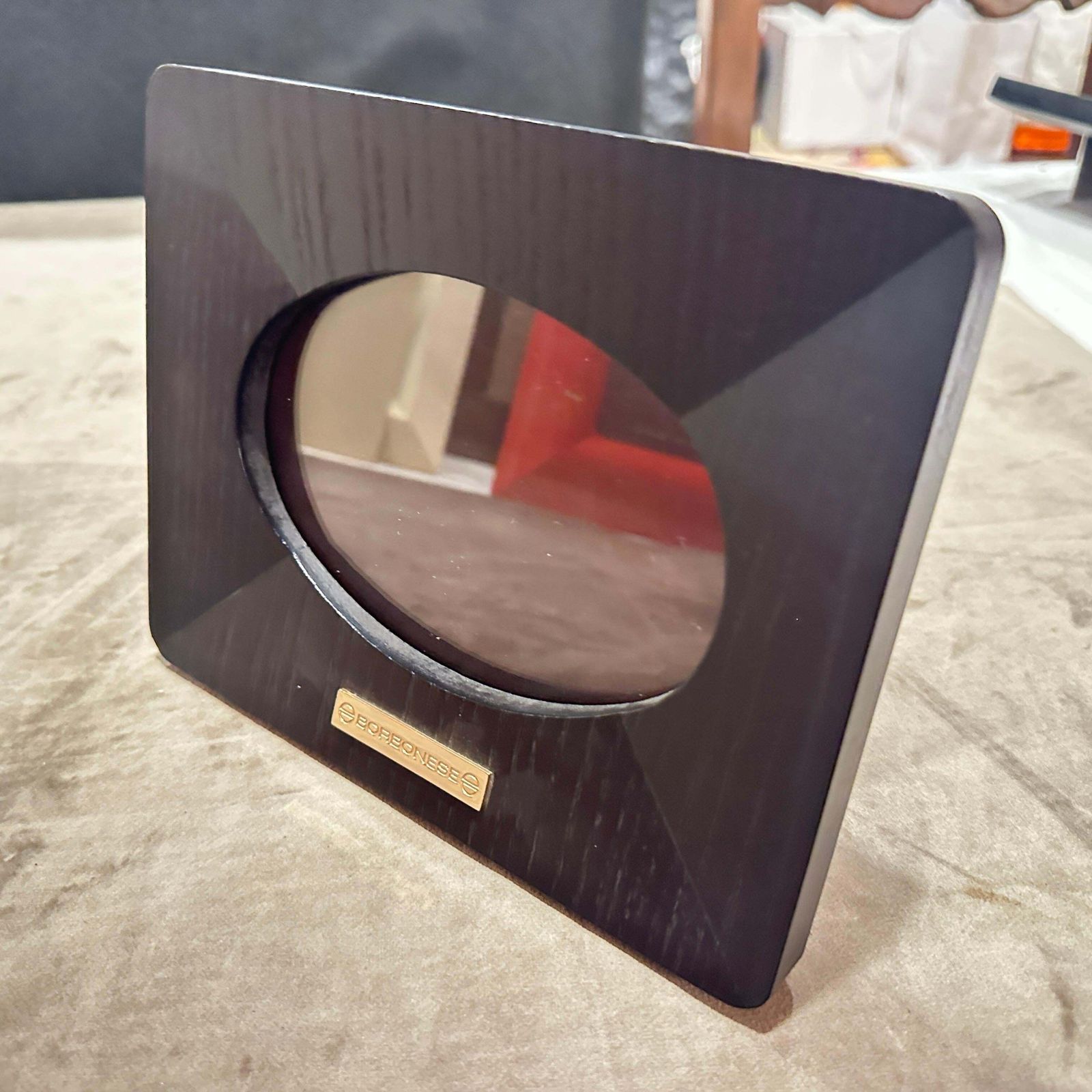 photo furniture An High Quality 1990s Modern Wood Italian Picture Frame By Borbonese