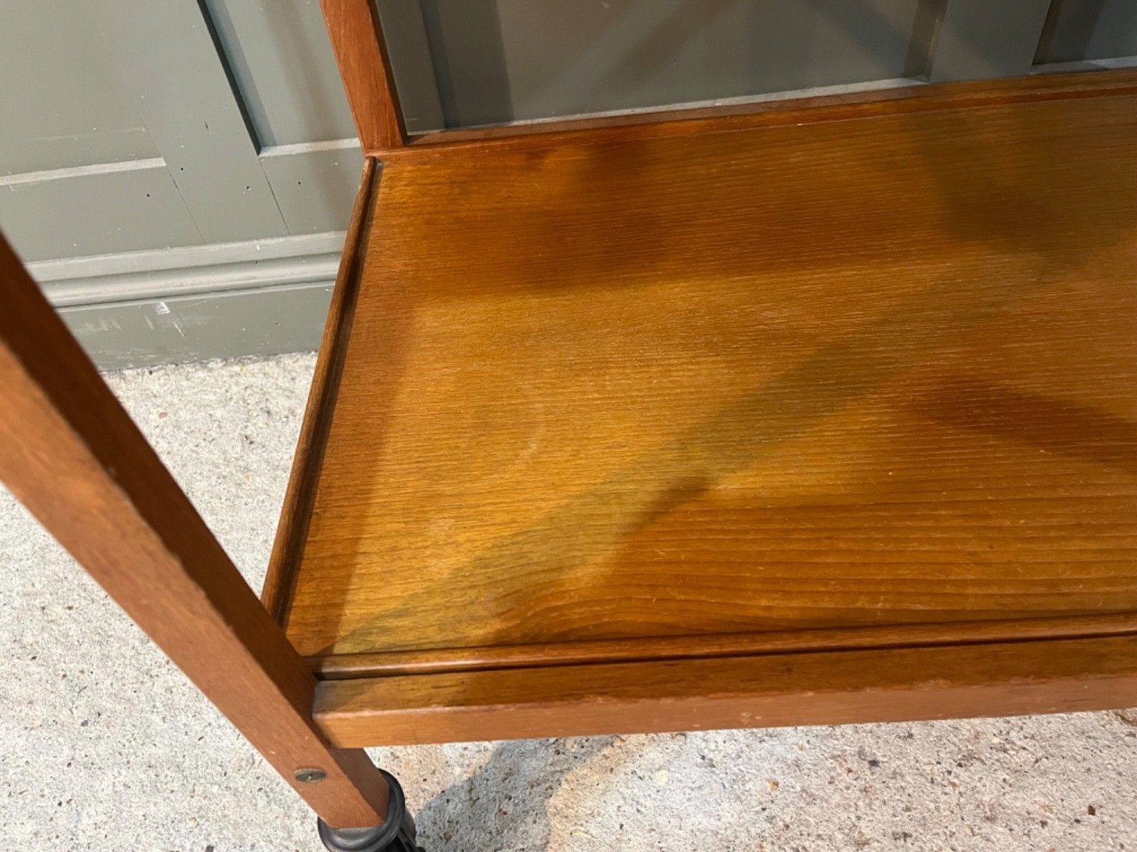 Vintage Teak Drinks Trolley Circa 1960’s Removable Trays Made By Staples photo 275.0