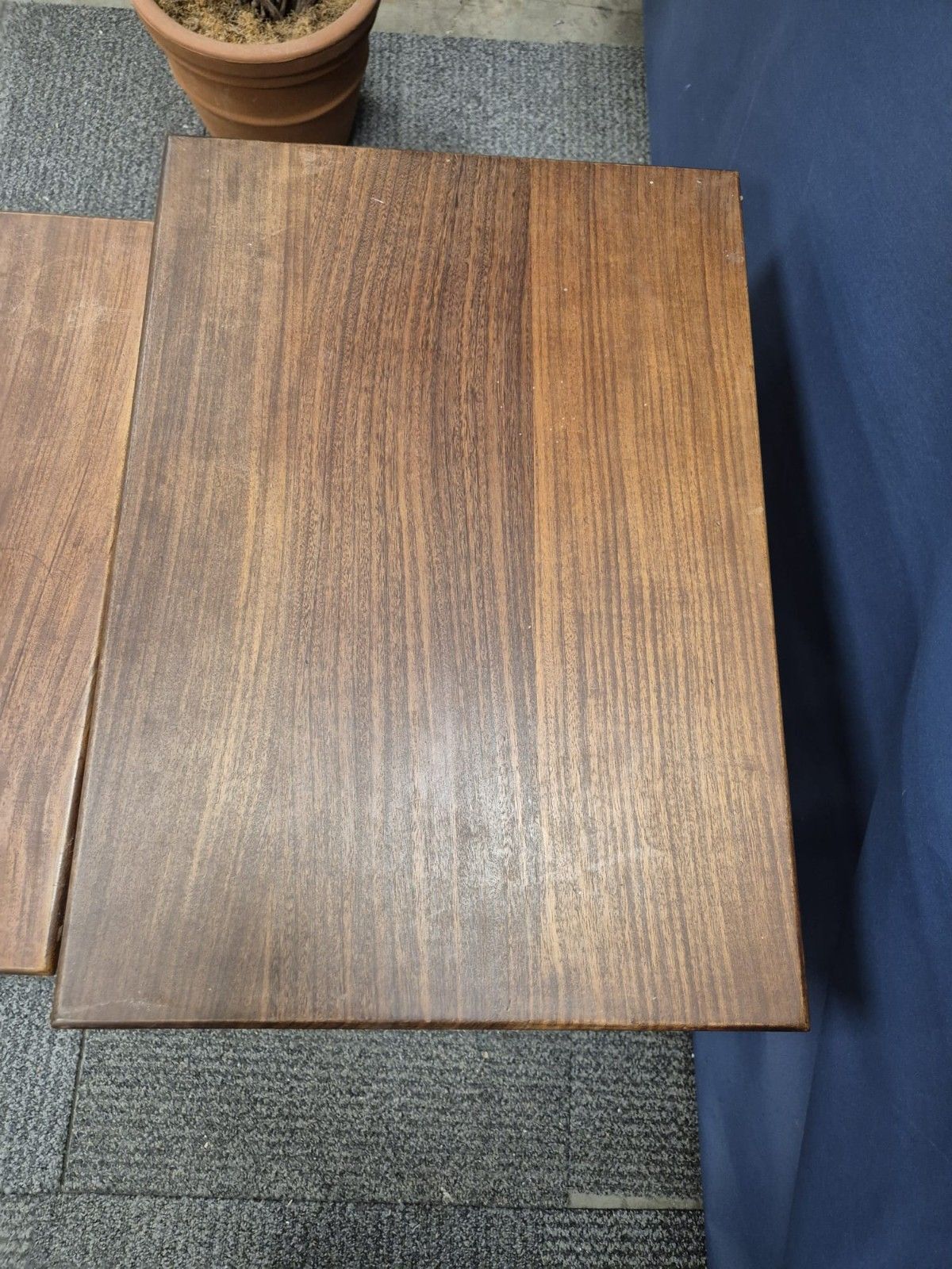 Mid Century Danish Teak Nest Of Tables photo Furniture