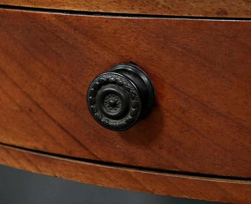 Small Mahogany Corner Vanity Unit – Early 20th Century photo vinterior