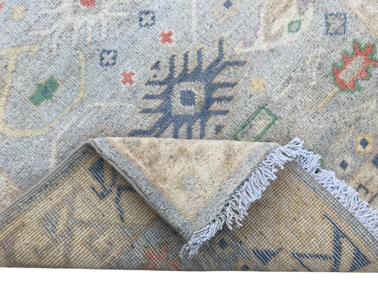 Tribal Wool Handmade 3x10 Oriental Hallway Runner Rug photo vintage