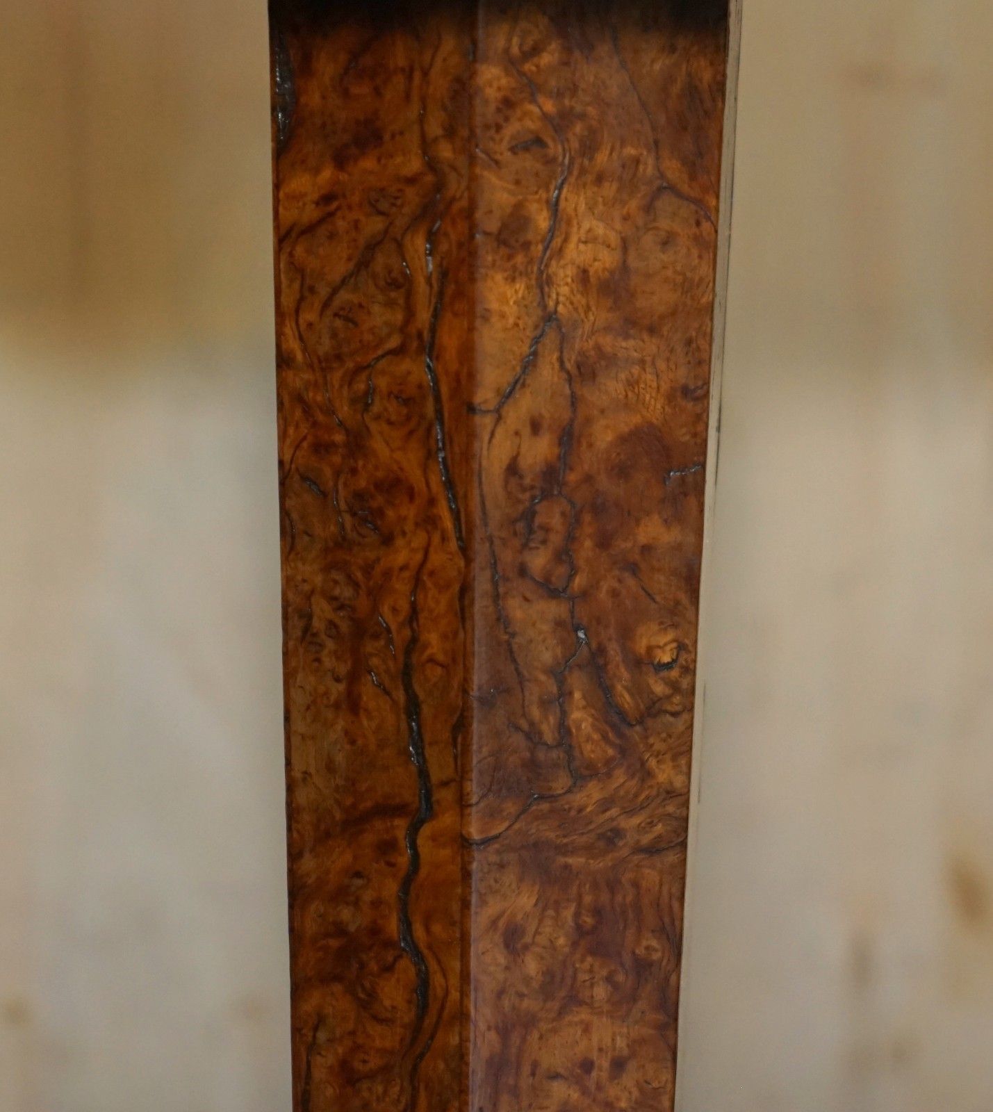 photo for sale Super Rare Original Victorian Pollard Oak Side End Lamp Wine Table Patina!!!!!!!