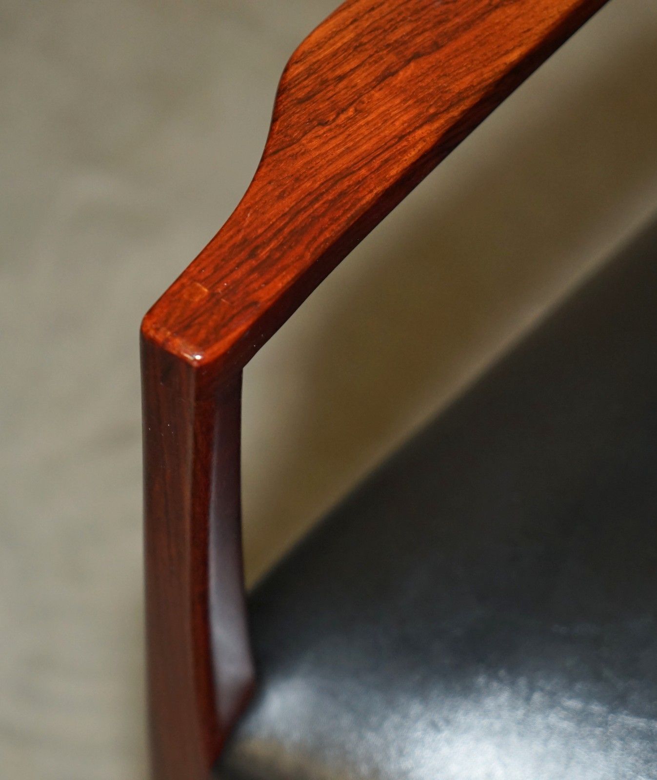 Eight Stunning Mid Century Modern 1970's Gordon Russell Rosewood Dining Chairs photo vinterior