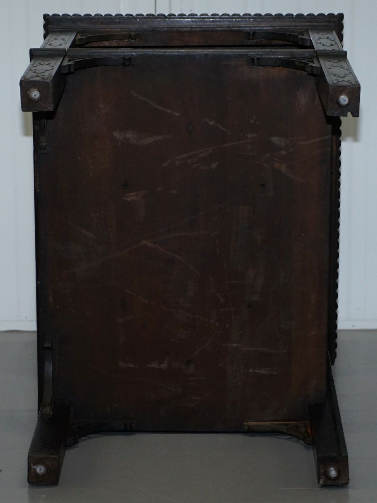 Furniture 19th Century Thomas Chippendale Fret Work Carved And Pierced Occasional Table photo