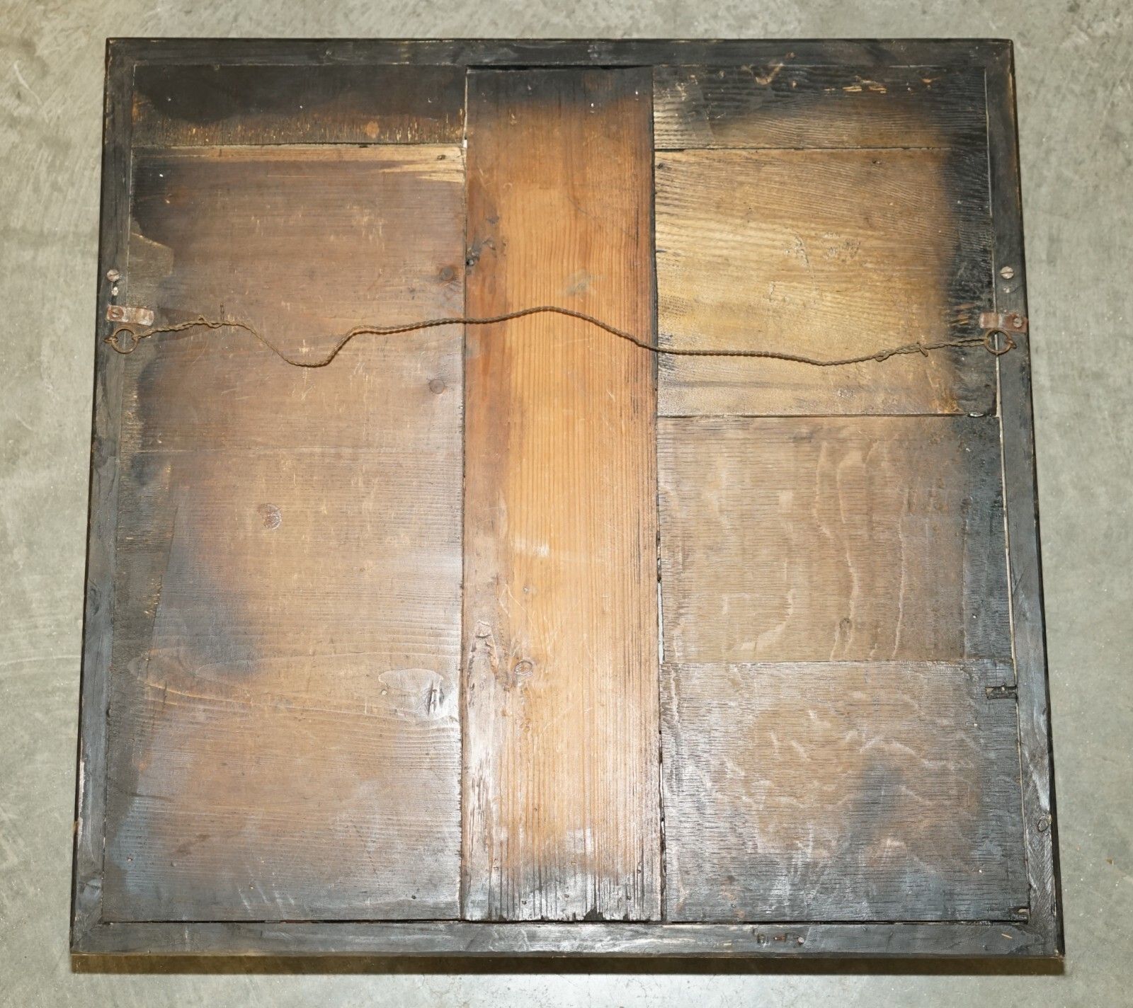 photo buy Antique Georgian Heavily Burr Burl Amboyna Cushion Framed Mirror Paneled Back