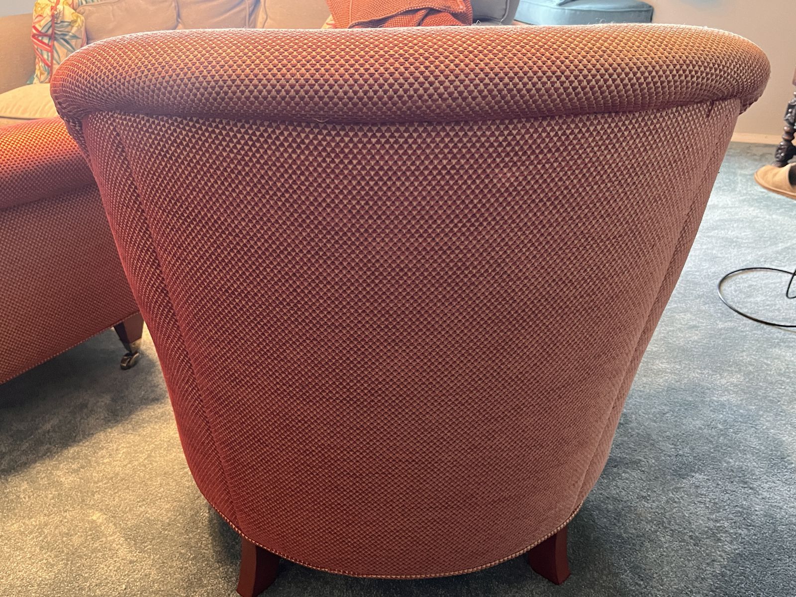 Pair Of Delightful Bucket Armchairs photo 270.0