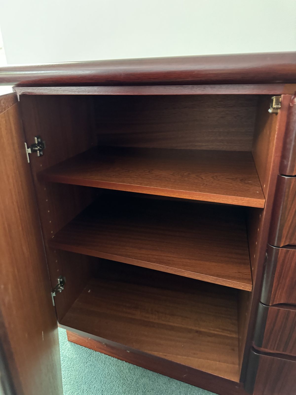 Skovby Danish Mid Century Rosewood Sideboard Credenza photo vinterior