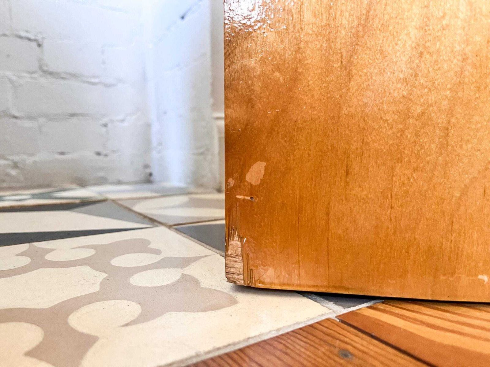 photo for sale A Pair Of Mid Century Plywood Bedside Tables