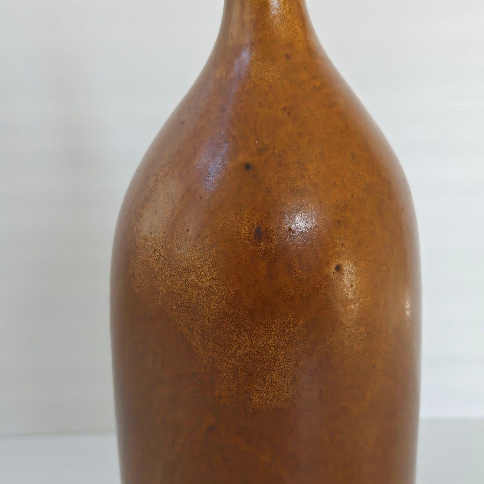 photo vintage Vintage 1960 Jean Payen Ceramic 60s Retro Bottle Vase Dlg Ruelland Jouve