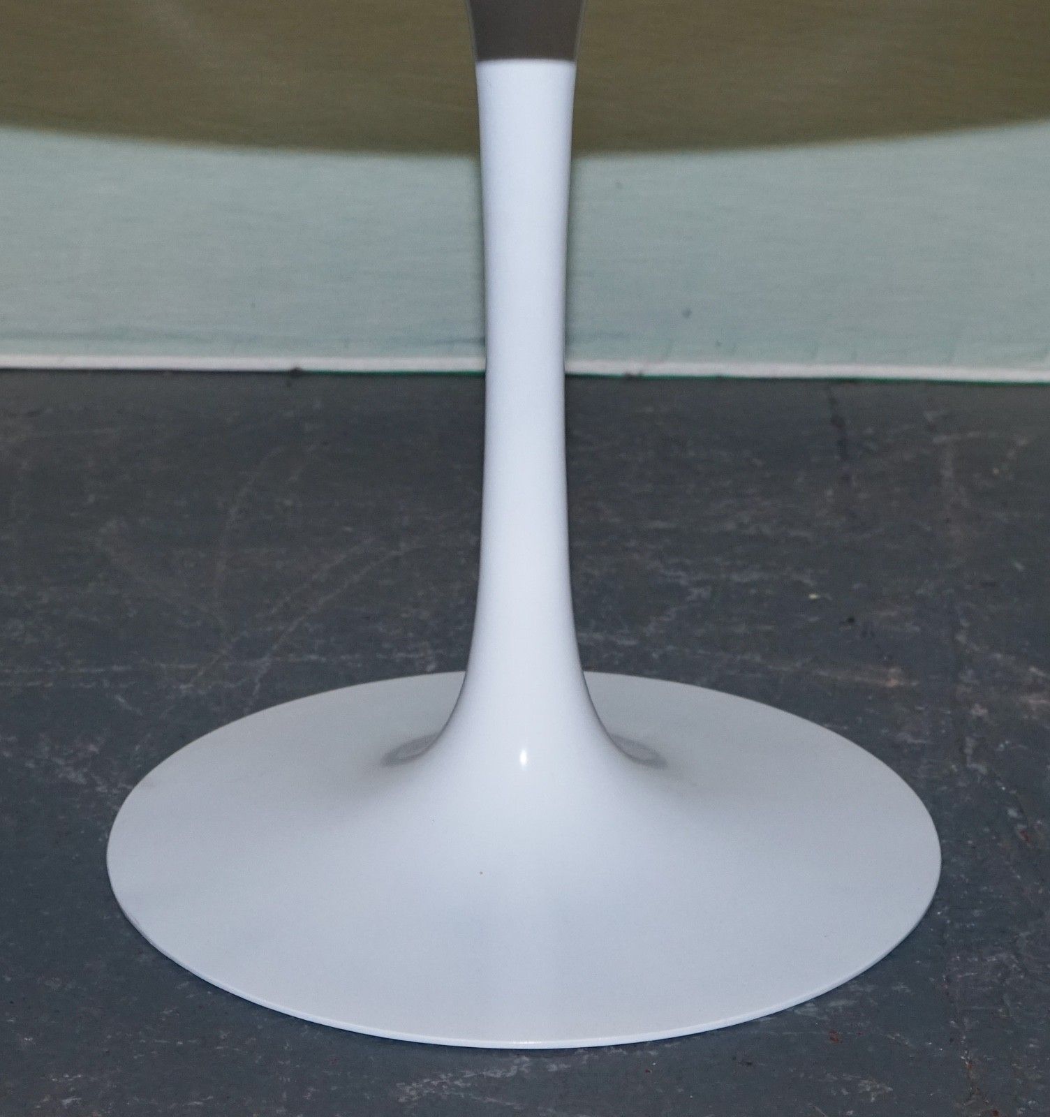 Vintage 1960s Arkana Tulip Dining Marble Top Table By Maurice Burke photo vinterior