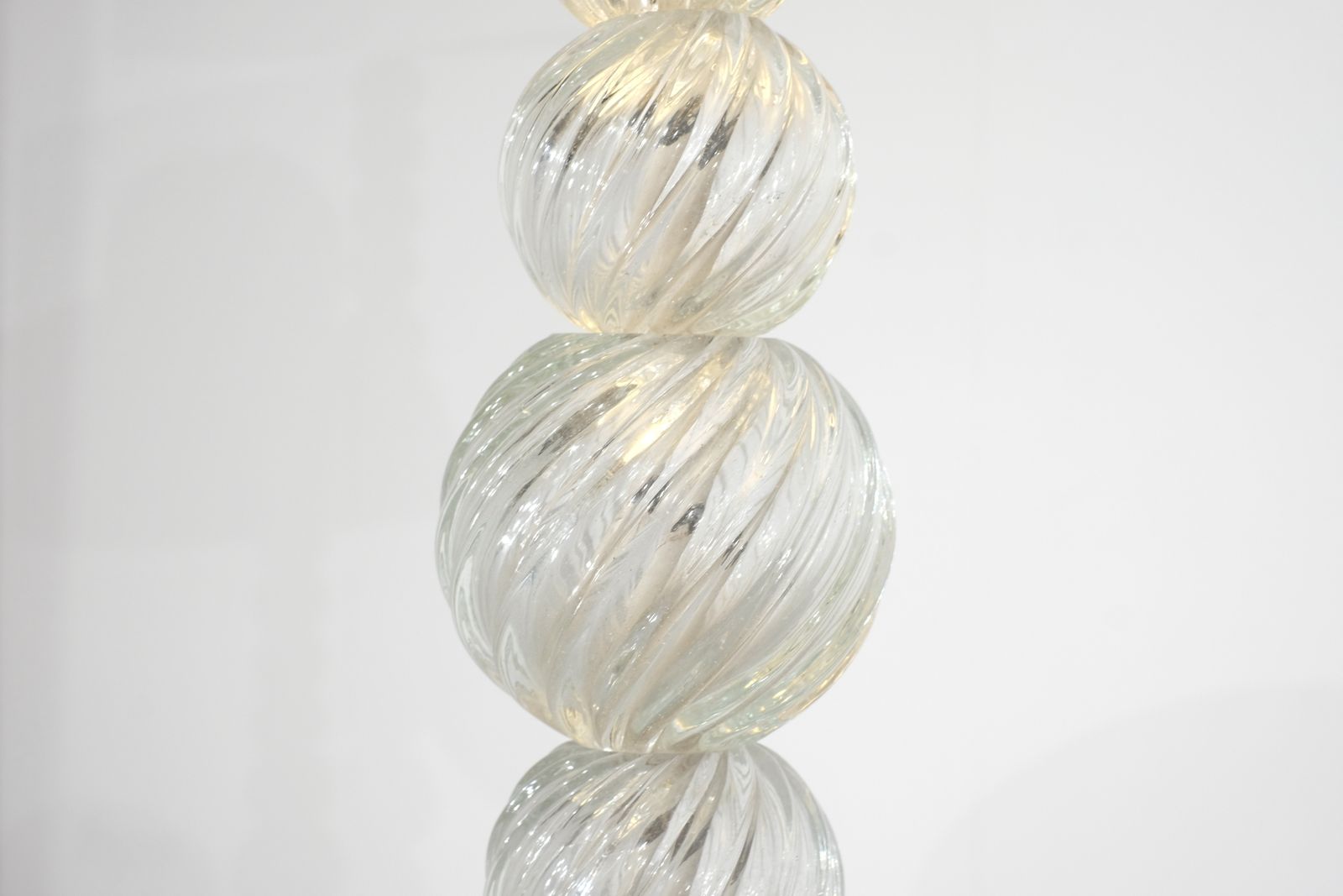 4250.0 Floor Light In Murano And Bronze Attributed Attributed To Seguso Vetri, Italy. photo