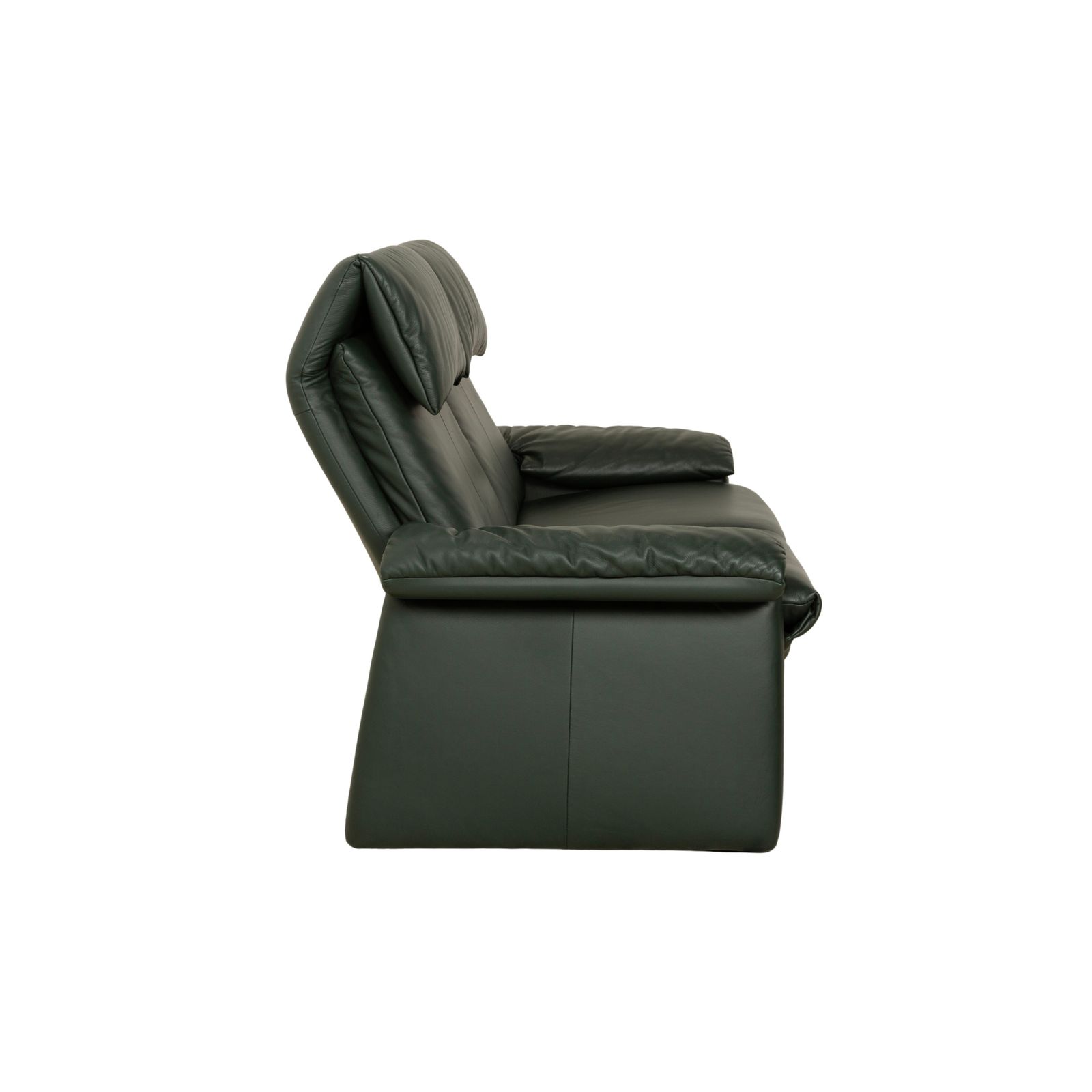 photo for sale Canapé 2 places Erpo Lugano en cuir vert, fonction manuelle