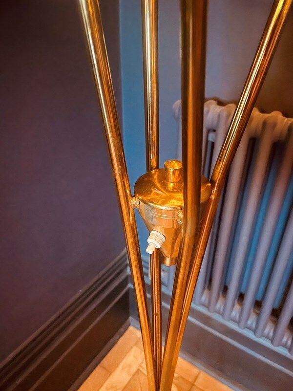 Rare Floor Lamp By Maison Lunel, France photo Lighting