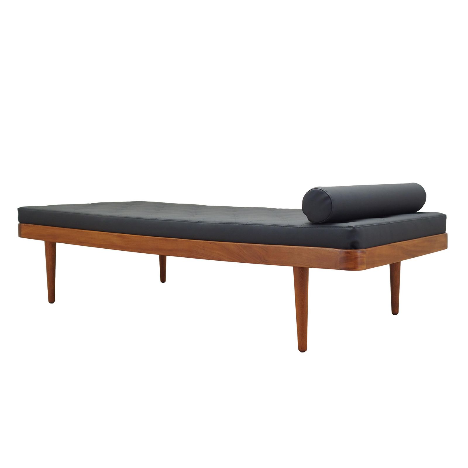 Teakhouten Daybed, Deens Design, Jaren 1970, Productie: Denemarken