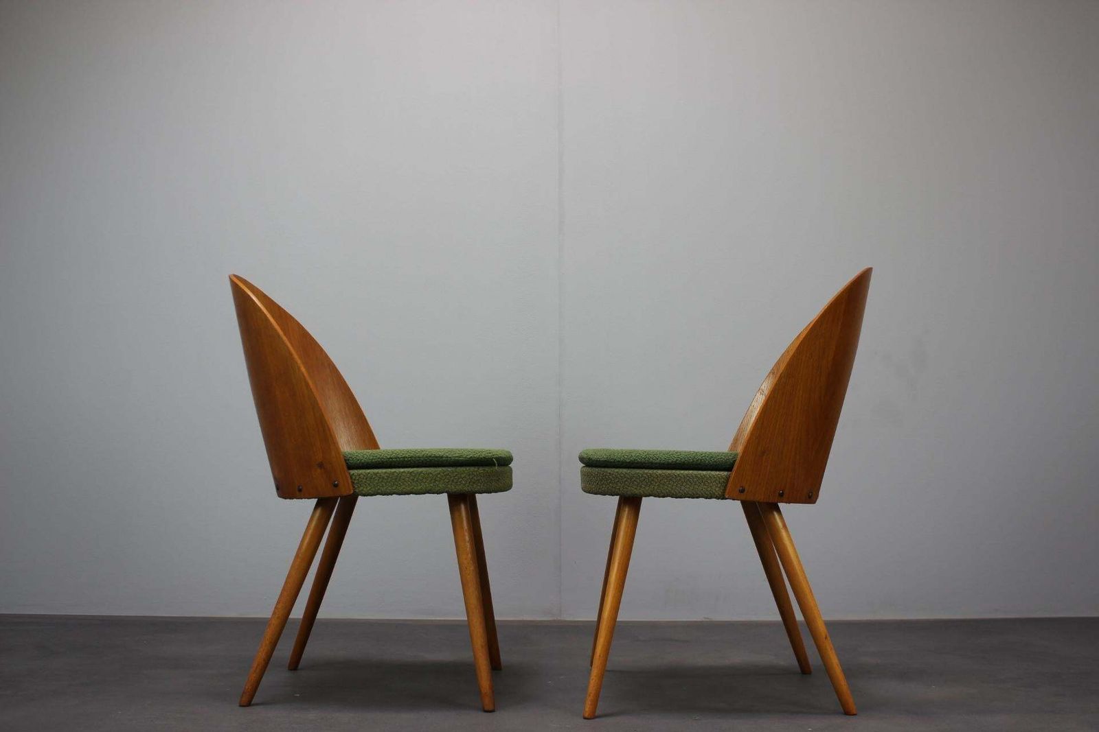Mid Century Set Of 2 Tatra Chairs By Antonín šuman For Nábytok Pravenec, 1960s photo for sale