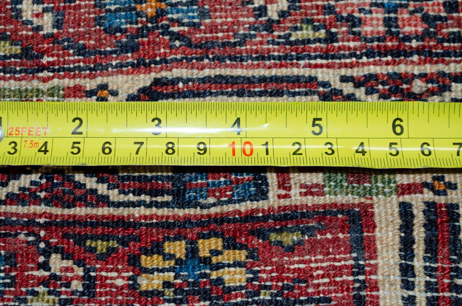 Antique Tajabad Rug 194x125cm photo furniture
