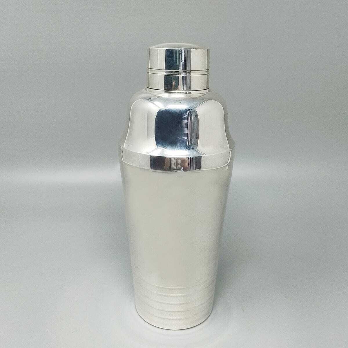 1950s Gorgeous Cocktail Shaker In Silver Plated. Made In France photo furniture