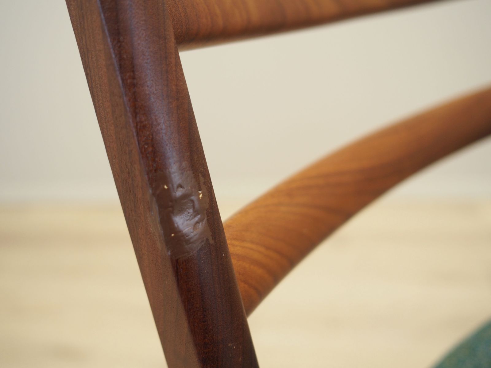 photo for sale Set Of Two Teak Chairs, Danish Design, 1970s, Production: Denmark