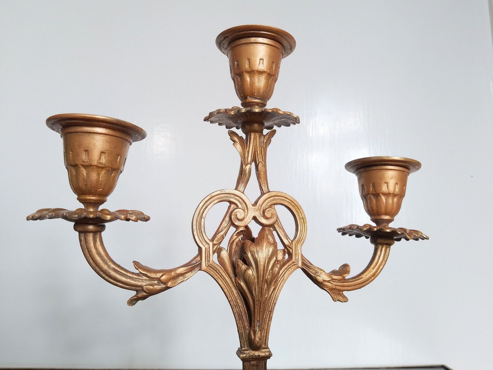 Art Nouveau Candle Holder In Bell Epoque Style photo Home Decor