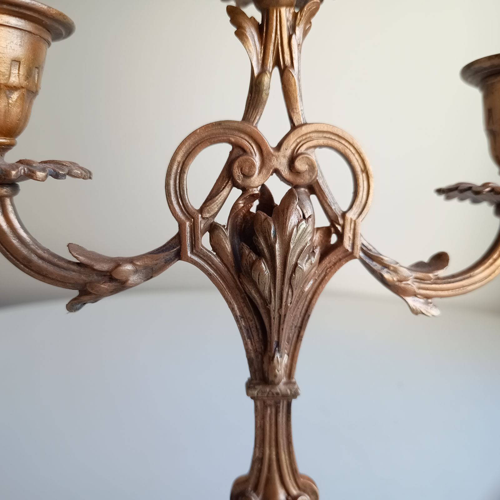Home Decor Art Nouveau Candle Holder In Bell Epoque Style photo