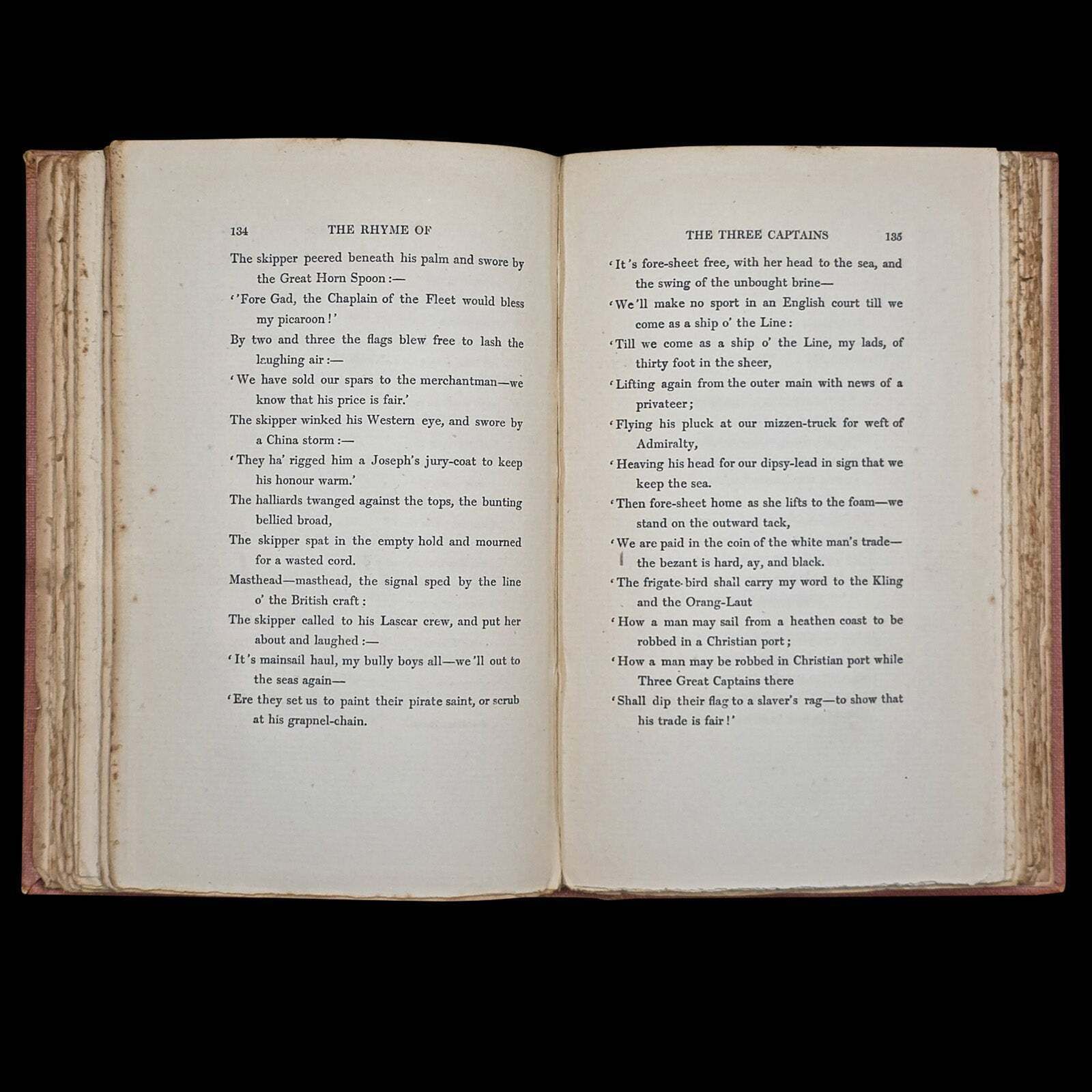 photo furniture Antique Poetry Book, Barrack Room Ballads, Rudyard Kipling, Literary Classic