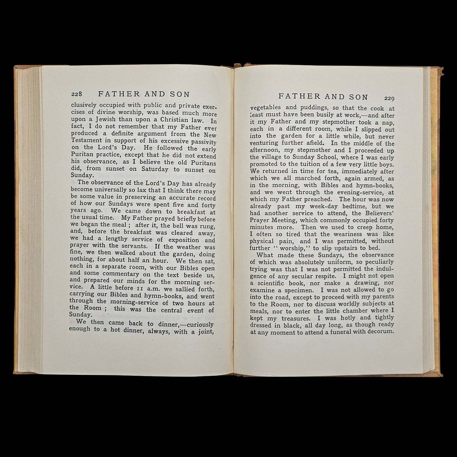 photo for sale Vintage Book, Father And Son, Edmund Gosse, Memoir, Literary Classic, Circa 1935