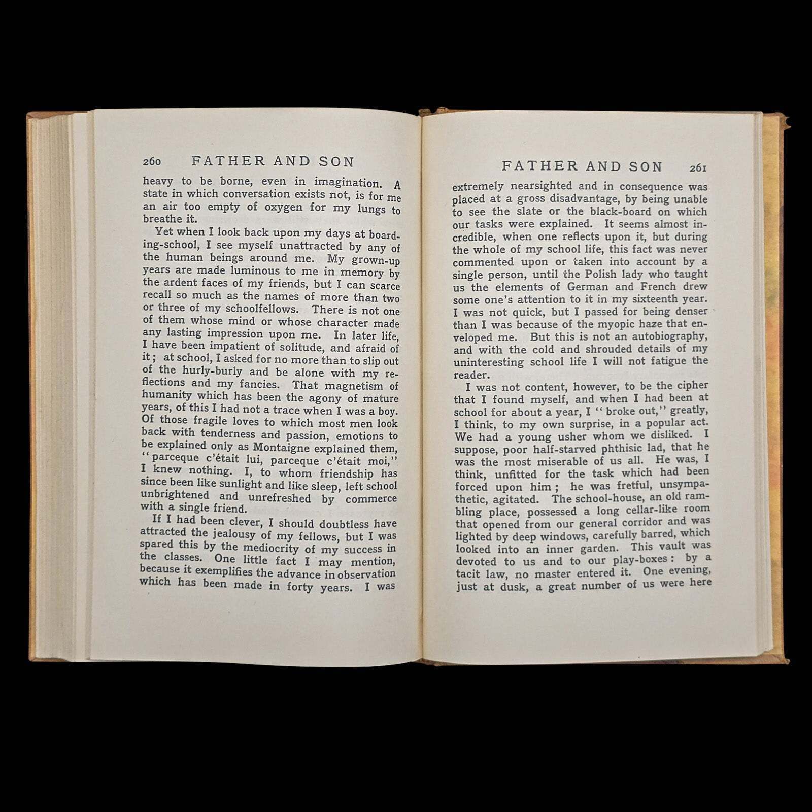 Home Decor Vintage Book, Father And Son, Edmund Gosse, Memoir, Literary Classic, Circa 1935 photo