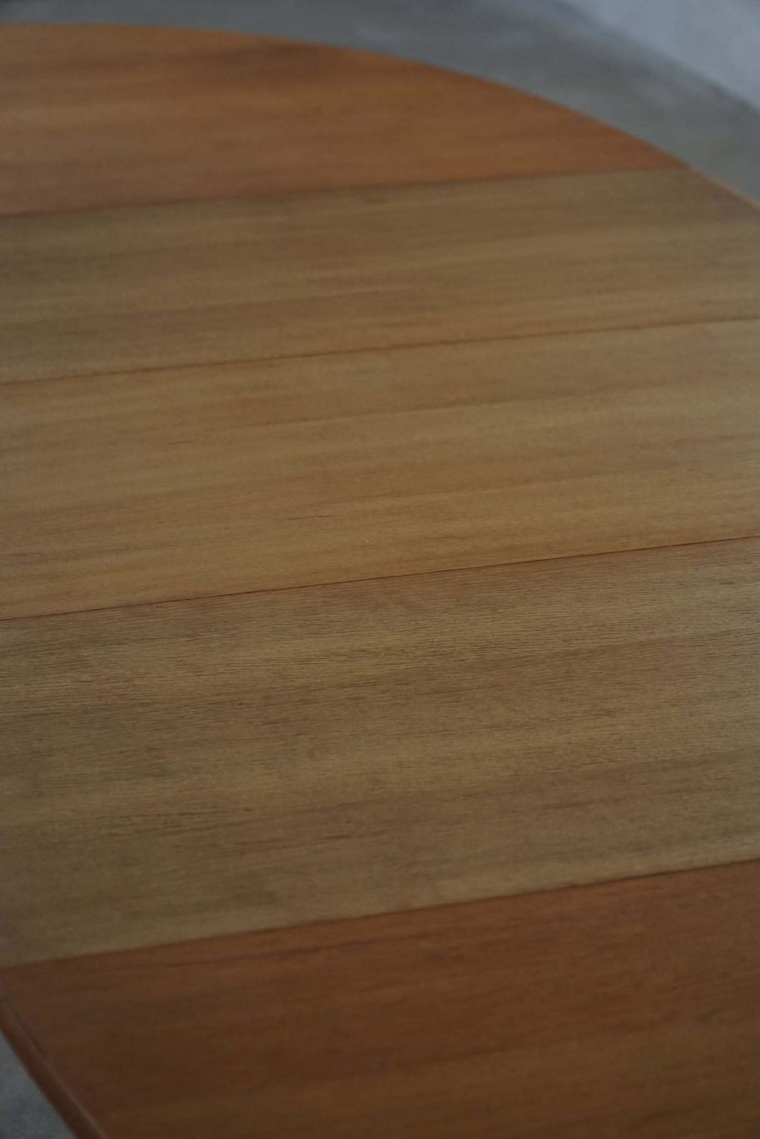 Mid Century Oval Oak Dining Table With Three Extensions, Danish Modern, 1960s photo 2000.0