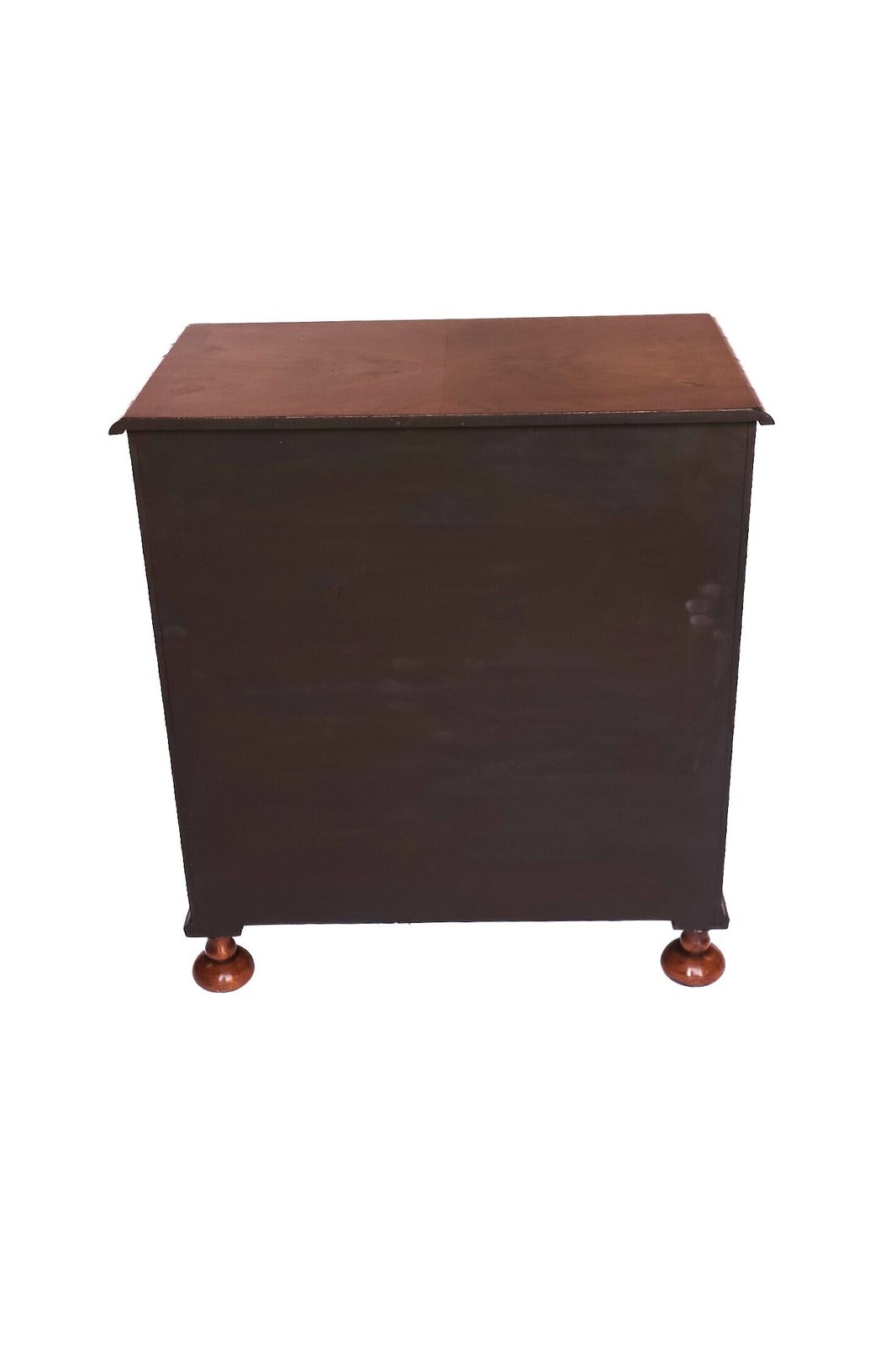 Walnut Queen Anne Style 4 Drawer Chest Circa 1920s photo Furniture