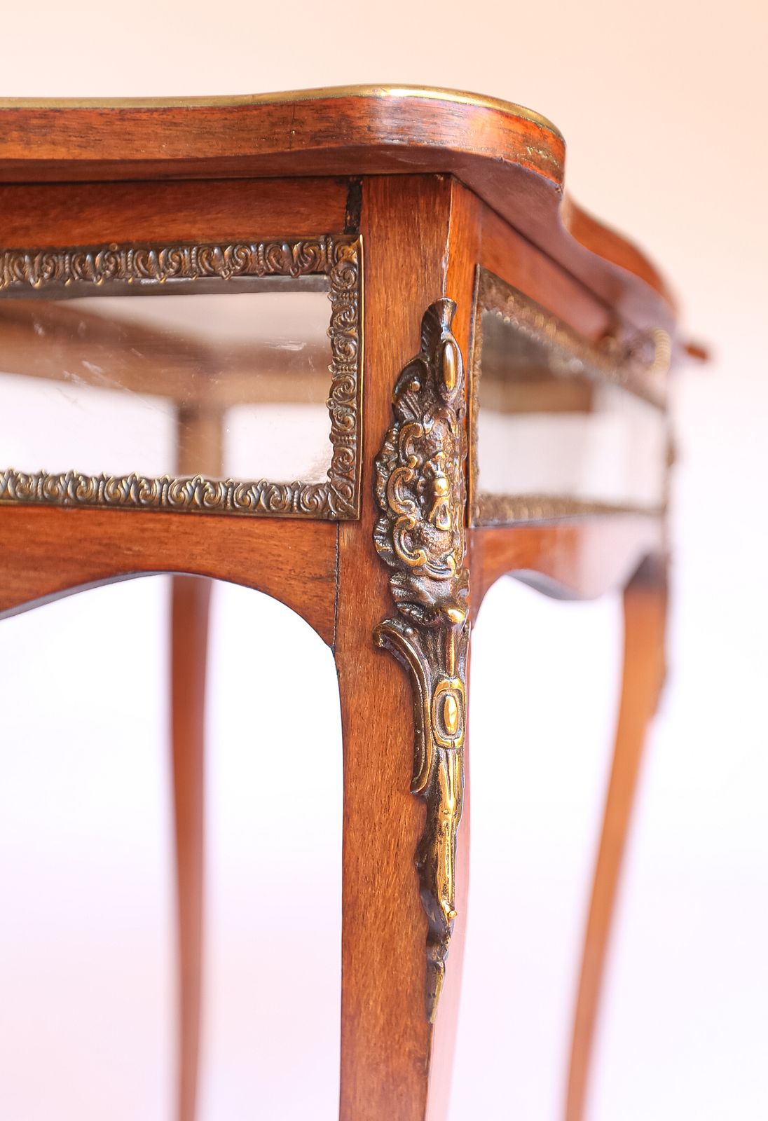 Walnut  & Inlaid Marquetry Bijouterie Cabinet photo furniture