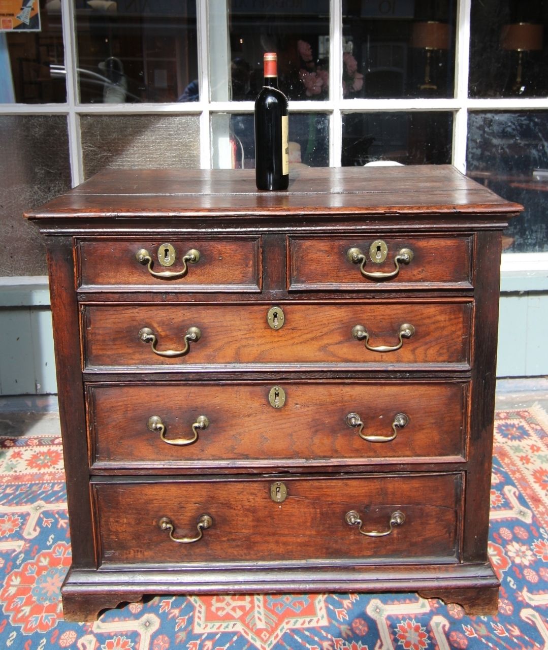 18th Century Oak Chest Of Drawers photo Furniture