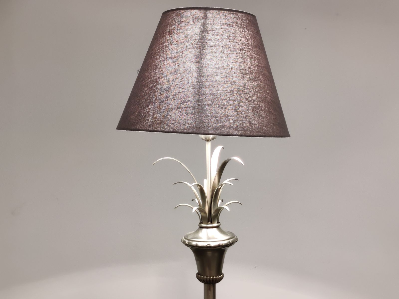 Vintage Pineapple Leaf Floorlamp, 1970s photo vintage