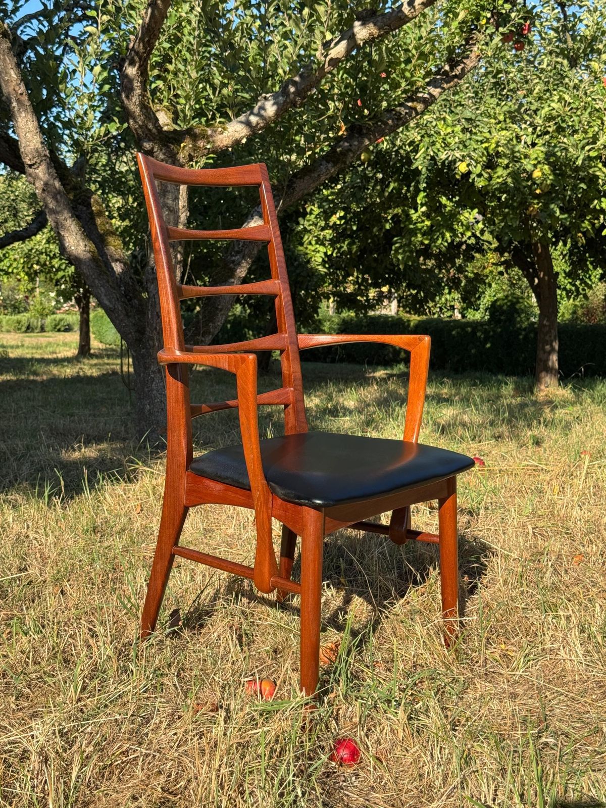 Mid Century Teak Dining Chairs By  Niels Koefoed Denmark 1960 Set Of 8 photo vintage