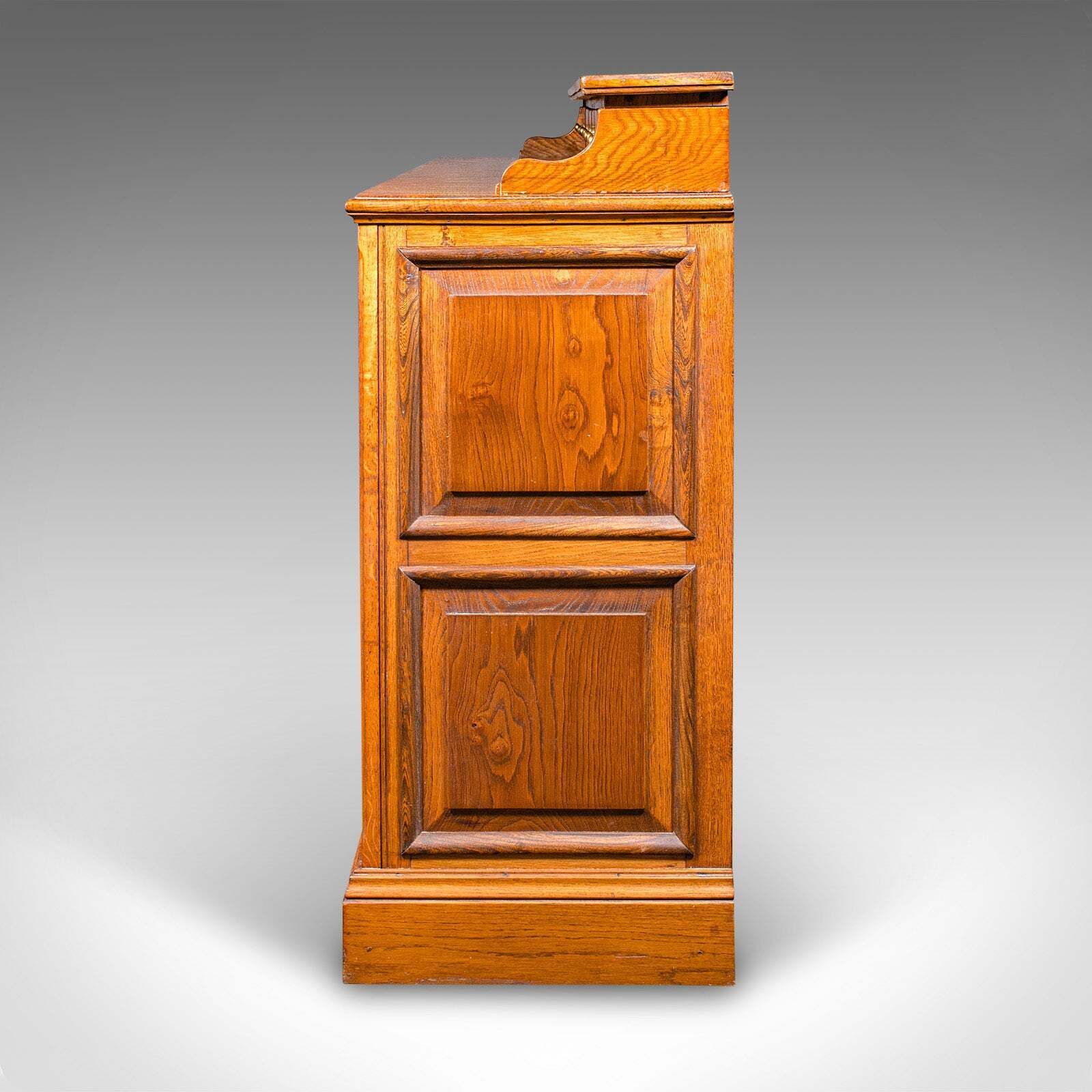 Large Antique Dresser Base, English Oak, Sideboard, Buffet, Wine Rack, Edwardian photo buy