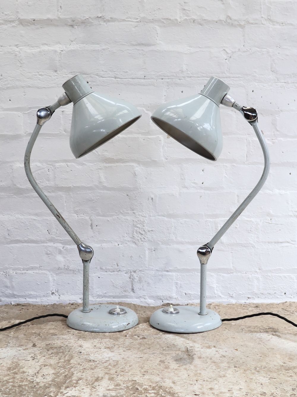 Lighting Vintage French Jumo Workshop Lamp Mode Gs1 photo