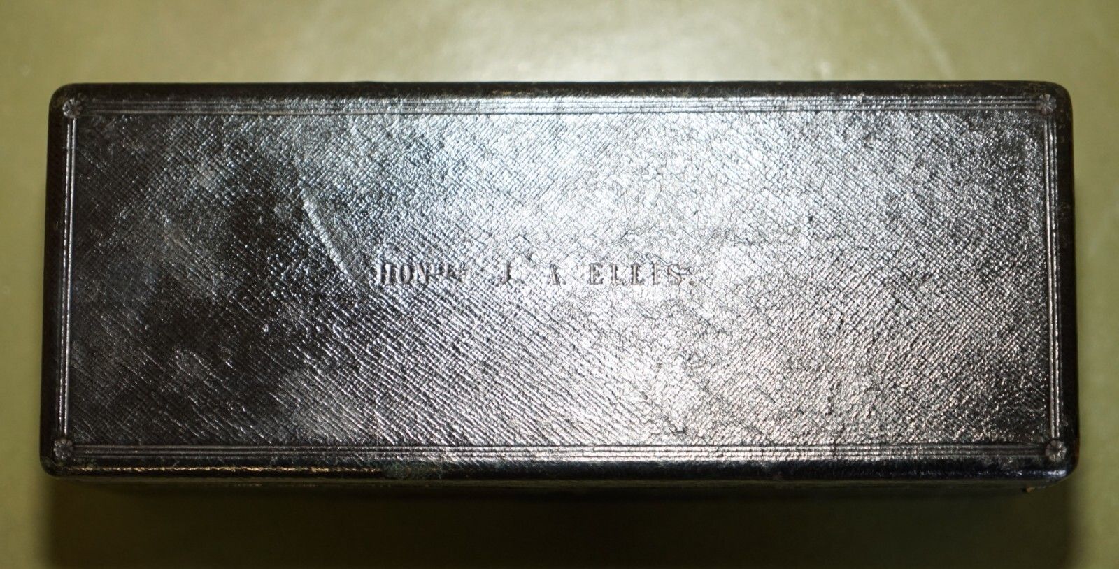 Antique 18th Century Box Of Georgian Keys Honble J A Ellis Kings Agent 1763 1776 photo for sale