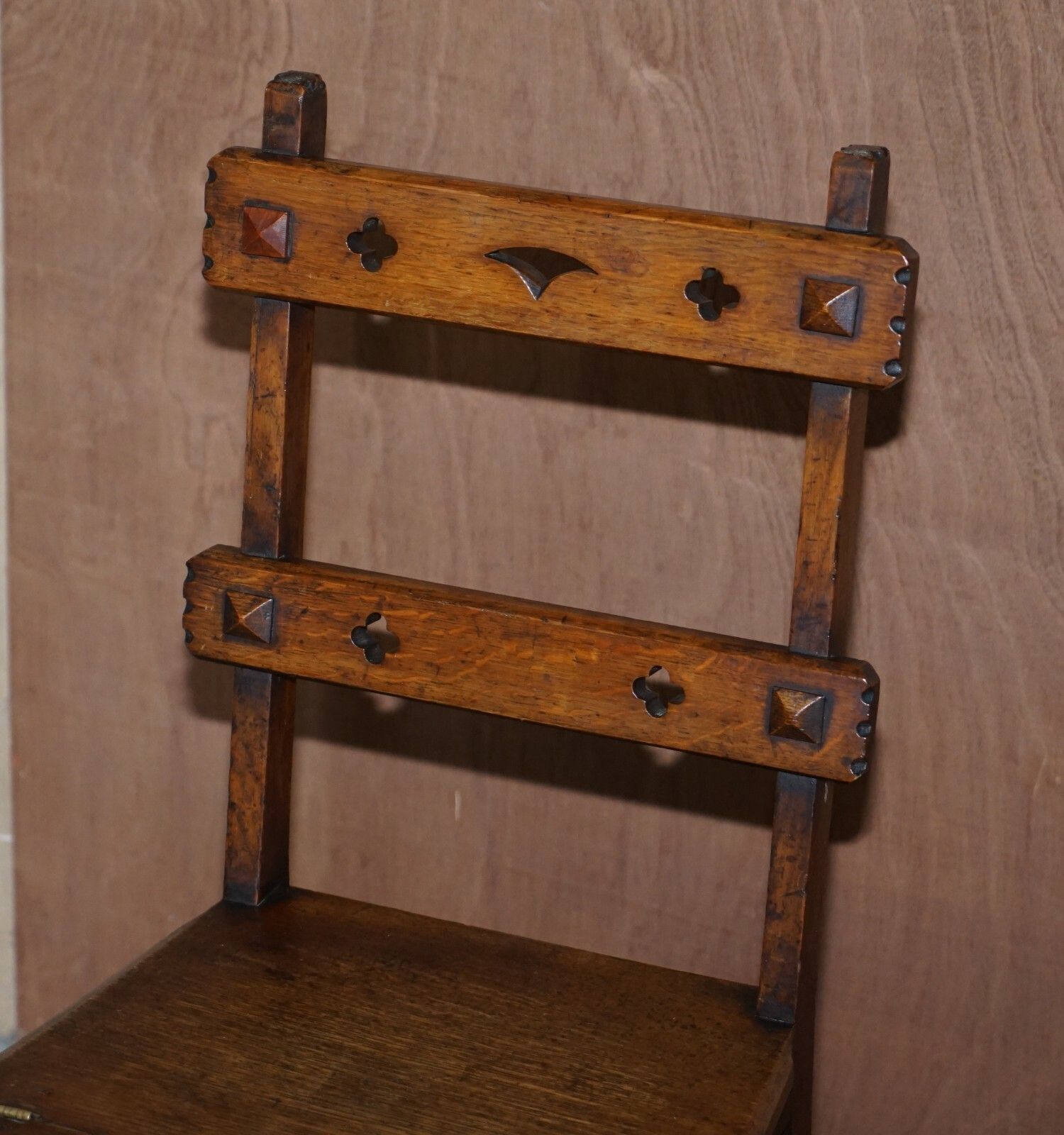 Antique Arts & Crafts Metamorphic Library Steps William Morris Carpet Upholstery photo Furniture