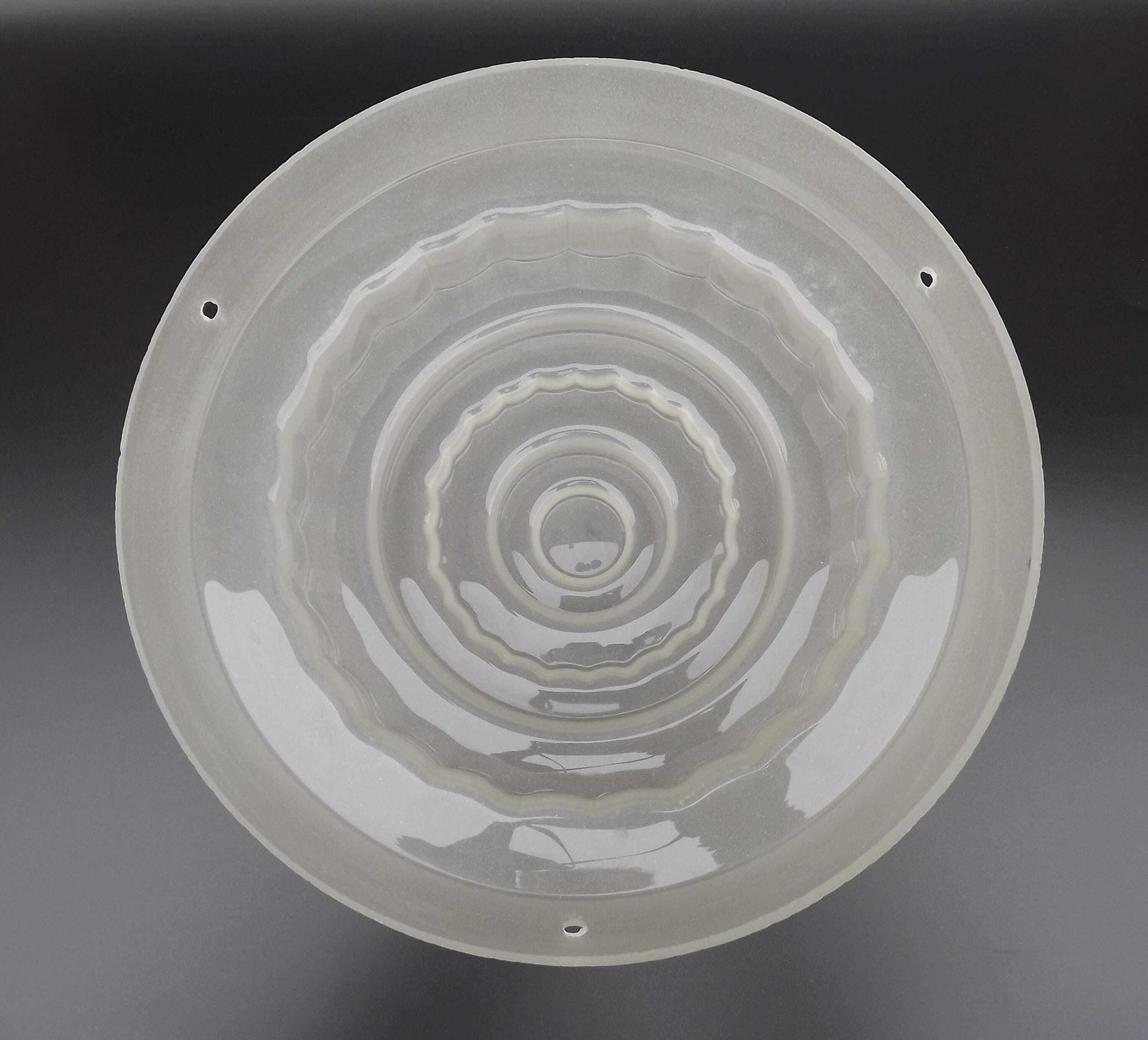 French Vintage Art Deco Skyscraper Style White Opaque Glass Pendant Lamp Shade   French Vintage Lighting. Light Shade. Art Deco Period. photo vintage