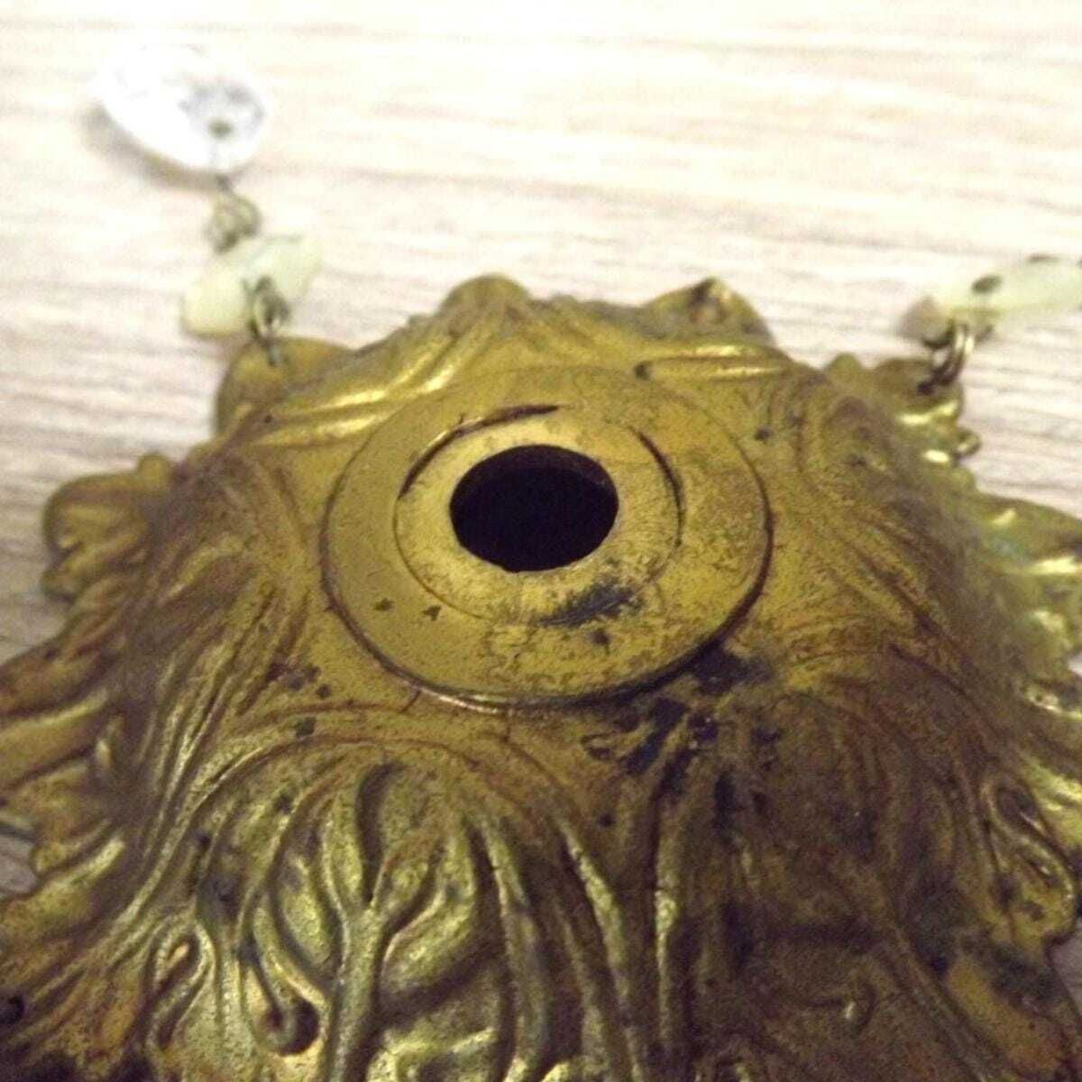6 Antieke Bronzen Bobeches Voor Restauratie Van Kroonluchters En Lichtarmaturen – Set Van 6 Vintage Vervangingsonderdelen Voor Verlichting. photo 90.0