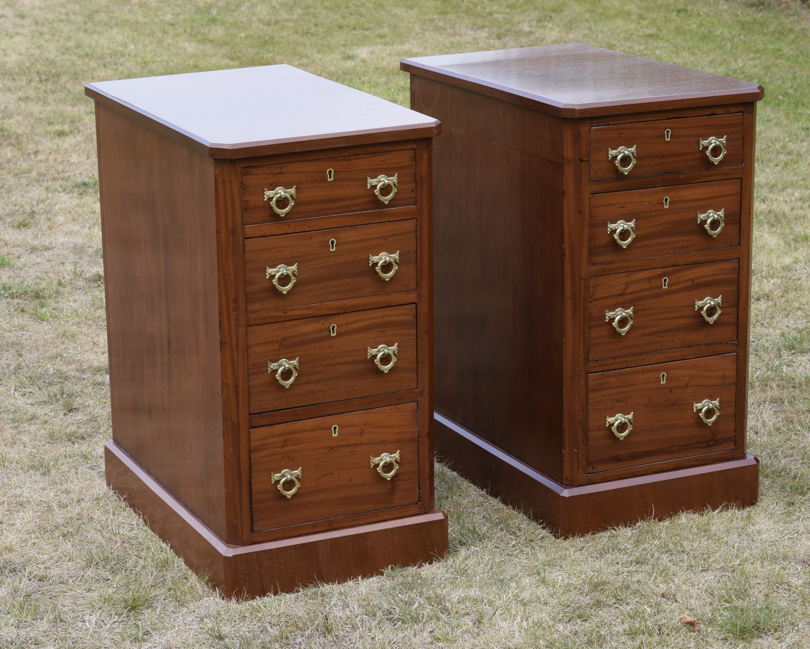 Pair Of Victorian Bedside Chests
