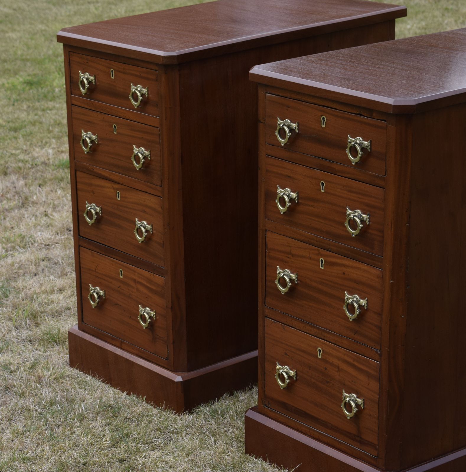 photo for sale Pair Of Victorian Bedside Chests