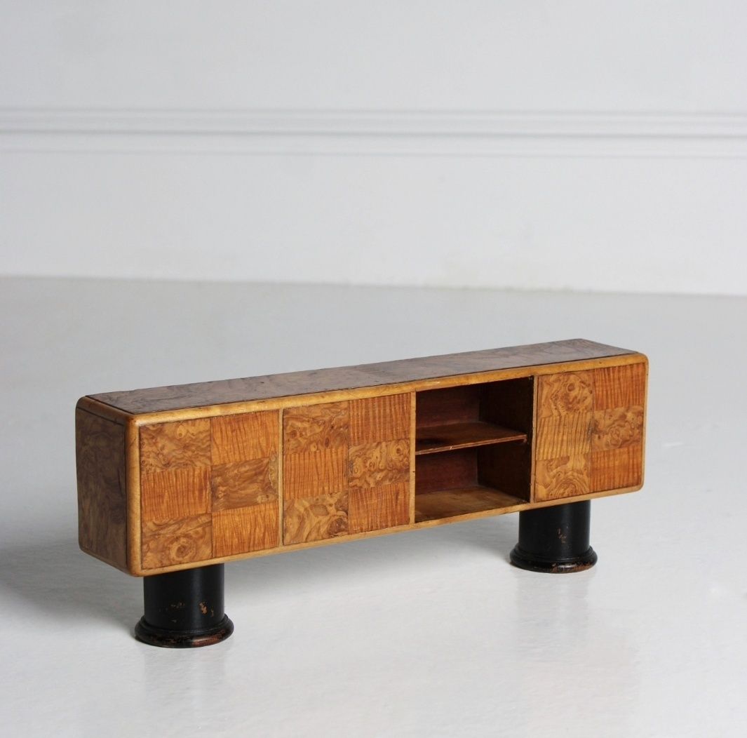 Salesman's Miniature Model Of A Modernist Sideboard