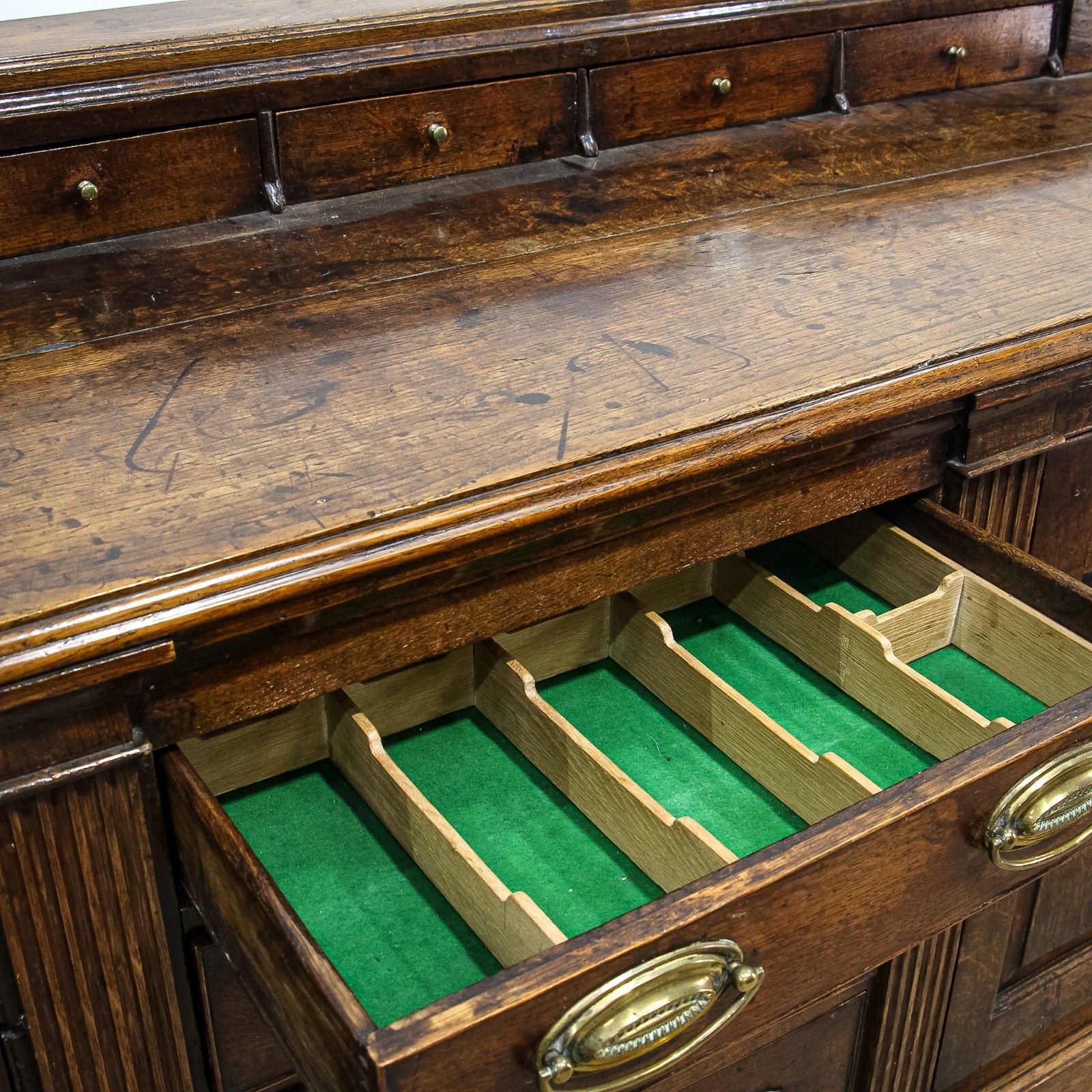 18th Century George II Oak Dresser Base photo buy
