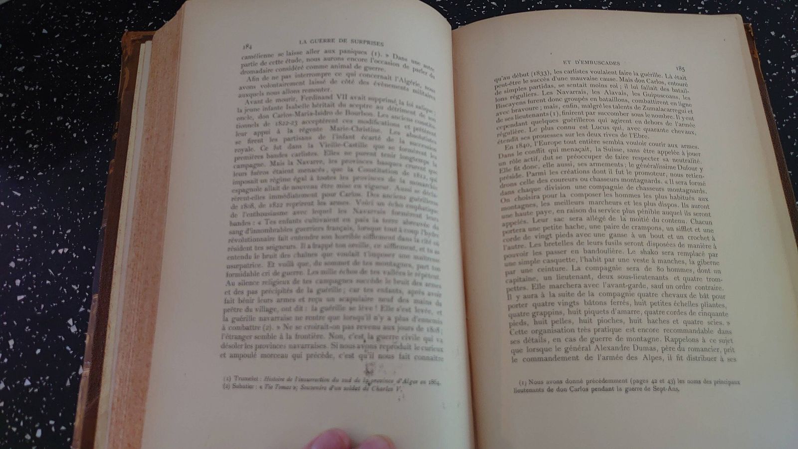 La Guerre De Surprises Et D'embuscades, Quinteau, 1884. Good Collectible Condition. photo vinterior