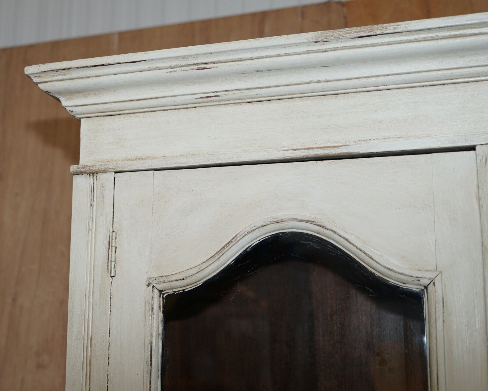 photo for sale Lovely Antique Victorian Mahogany Hand Painted Cupboard Or Library Bookcase