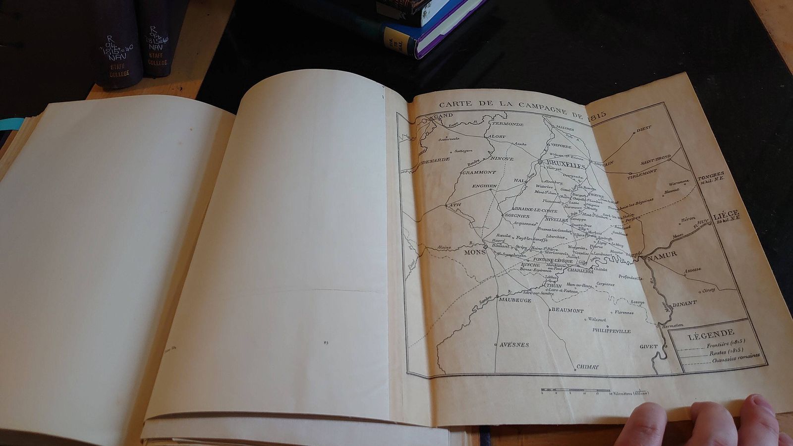 The Campaign Of 1815. Quatre Bras, Ligny, Waterloo And Wavre [Unknown Binding] Louis Navez photo vintage