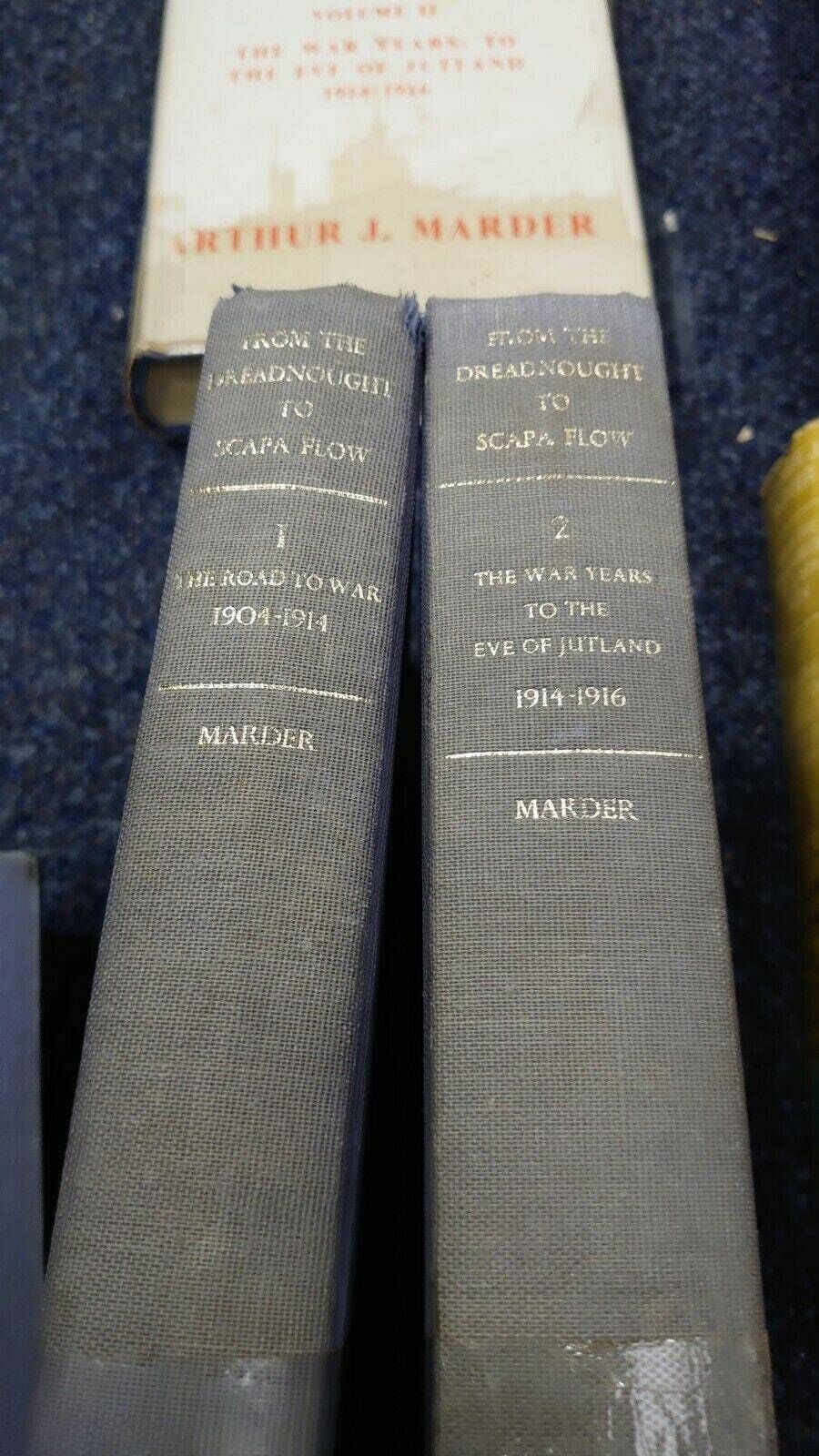 The Story Of Scapa Flow (In 5 Five Books), Arthur J. Marder, 1960s Editions, Acceptable To photo buy